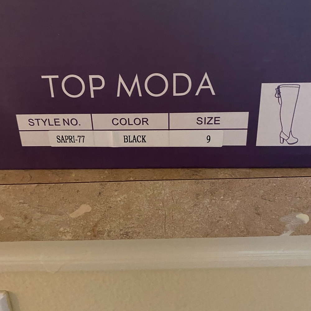 Top Moda boots - Picture 3 of 4